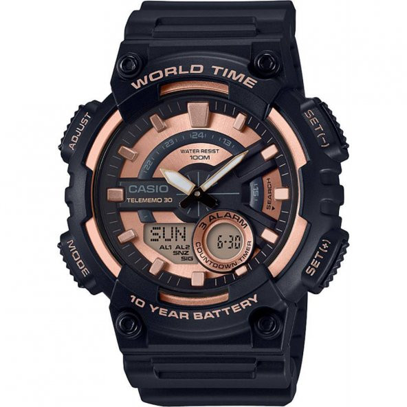 AEQ-110W-1A3VDF Casio Erkek Kol Saati - Resim 2