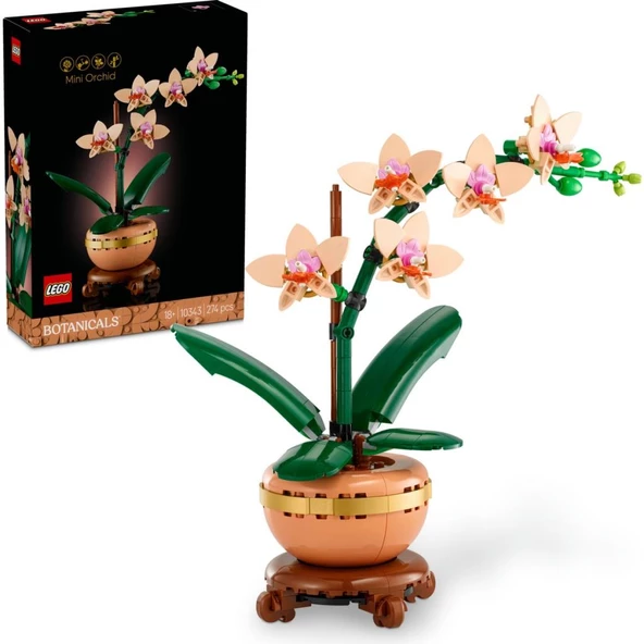 LEGO 10343 Botanicals Mini Orkide ürün görseli 1