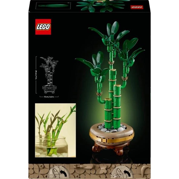 LEGO 10344  Botanicals Şans Bambusu - Resim 4