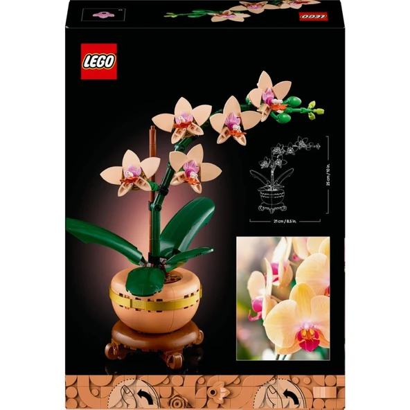 LEGO 10343 Botanicals Mini Orkide - Resim 4