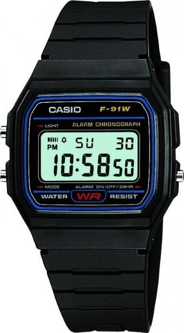 F-91W-1DG Casio Standart Kol Saati - Resim 2