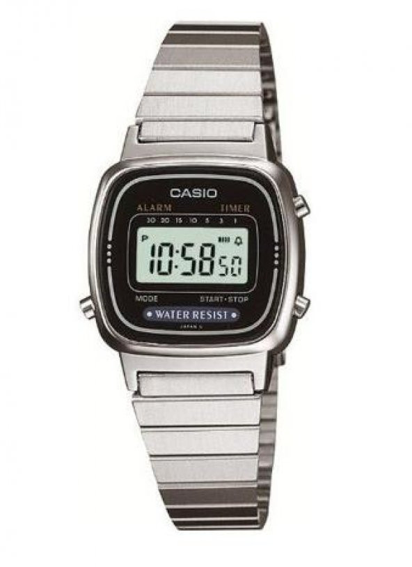 LA670WD-1DF Casio Bayan Kol Saati - Resim 2