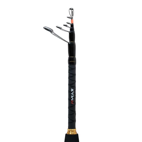 Ryuji Rock Fish 2.40m 10-40gr Tele Spin Kamış - Resim 2