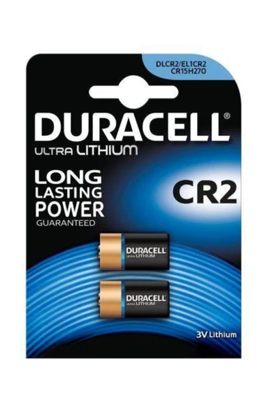 Duracell Cr2 Ultra M3 3V Pil 2'li ürün görseli 1