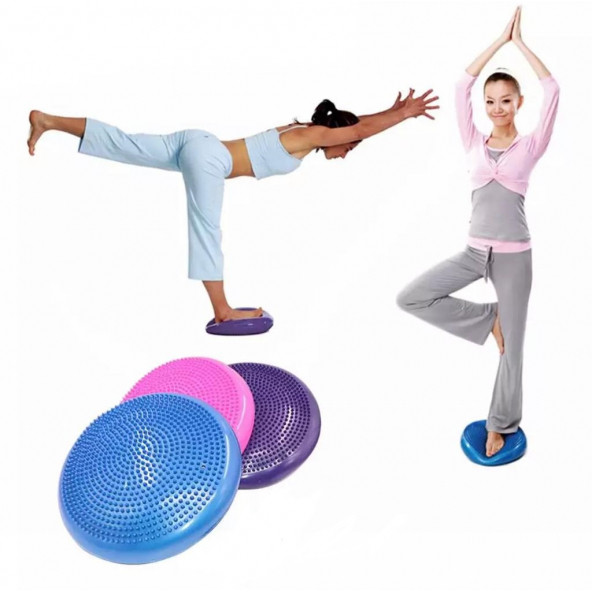 Leyaton Denge Diski Balance Trainer Denge Topu Pilates Balans Disk ürün görseli 1