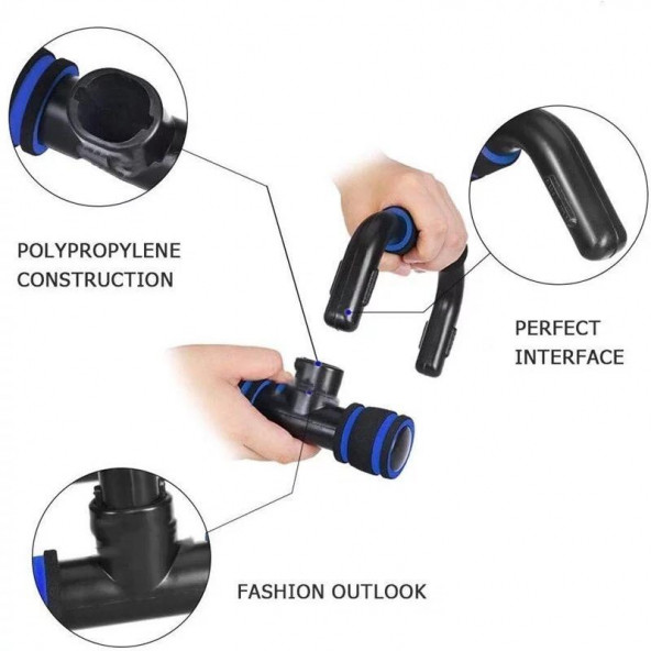 Leyaton Plastik Şınav Barı Push Bar - Resim 3