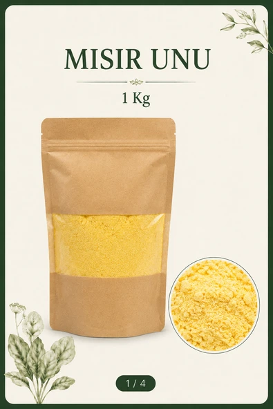 Köy değirmen mısır unu (1 kg) ürün görseli 1