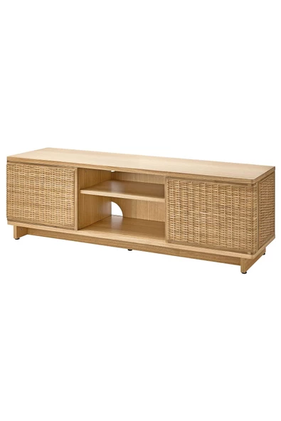 Tv Sehpası, Rattan, 157x41x49 cm ürün görseli 1