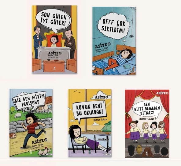 Halenur Çalışan Asiye Seti 5 Kitap ürün görseli 1