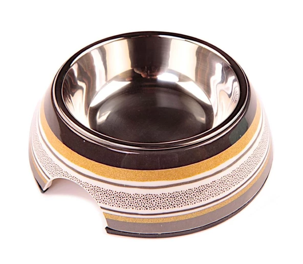 Bobo Kedi Köpek Mama ve Su Kabı BO-3139G(A5) 150 ML Kahve ürün görseli 1