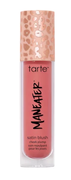 TARTE Maneater Satin Blush Cheek Plump Pink Coral  - Likit Allık ürün görseli 1