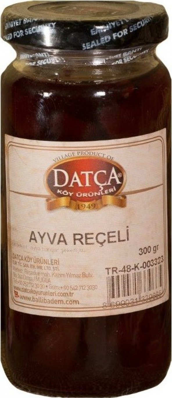 Datça Ayva Reçeli 300 gr ürün görseli 1