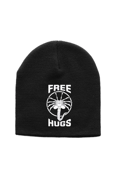 Free Facehugger Hugs Siyah Örme Bere ürün görseli 1