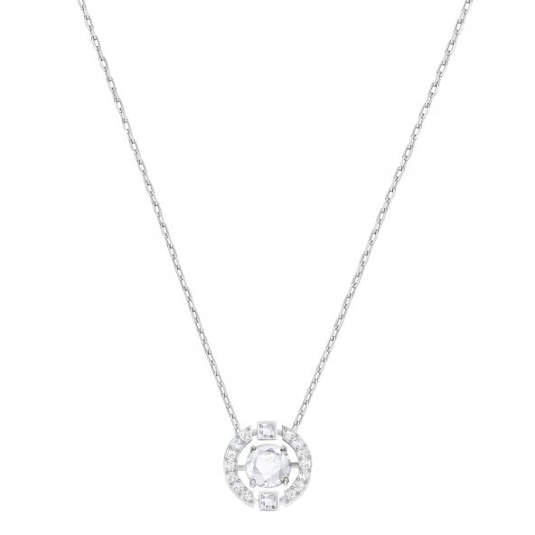 5286137 Swarovski Kolye Sparkling Dc:Necklace Czwh/Cry/Rhs ürün görseli 1