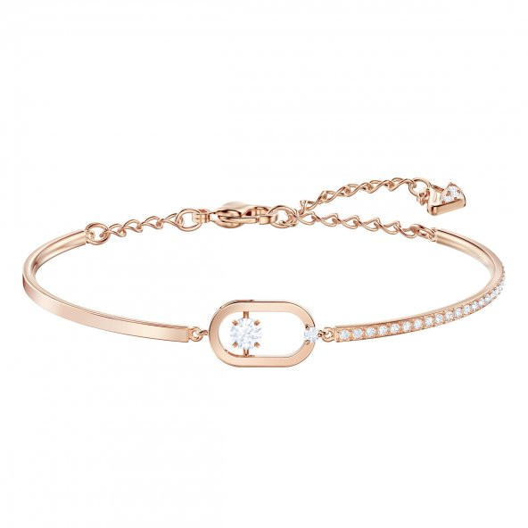 5472382 Swarovski Bilezik North:Bracelet Oval Pave Czwh/Ros M ürün görseli 1