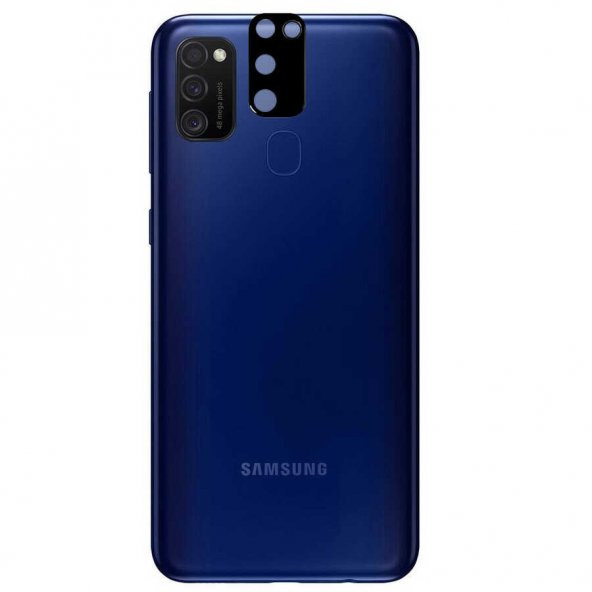 Ceponya Galaxy M21 3D Kamera Lens Koruyucu Temperli Cam ürün görseli 1