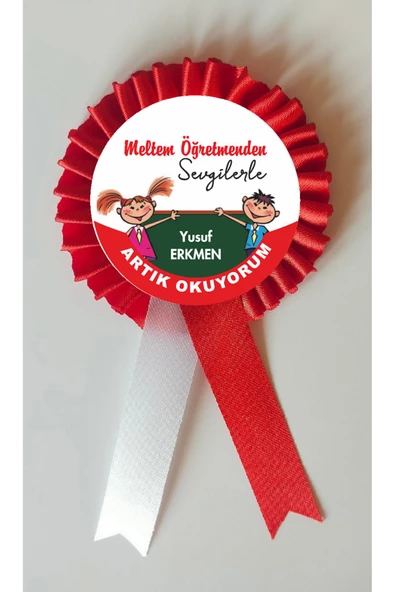 yıldızkurdelaankara ARTIK OKUYORUM ÖĞRETMENDEN SEVGİLER İLE 10 ADET ürün görseli 1