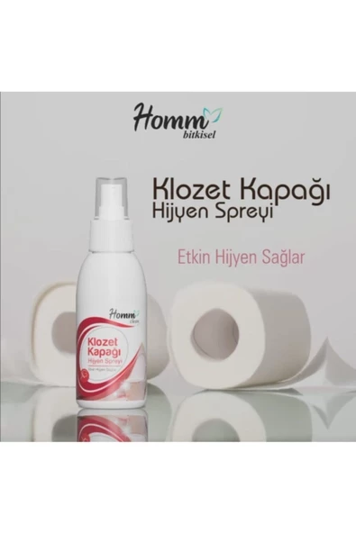 HOMM KLOZET KAPAĞI HİJYEN SPREYİ 100 ML ürün görseli 1