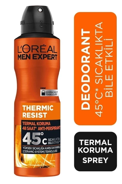 L'Oreal Paris Men Expert Loreal Men Exper Thermic Resist Anti Perspirant Yüksek Sıcaklıkta Etkili E ürün görseli 1