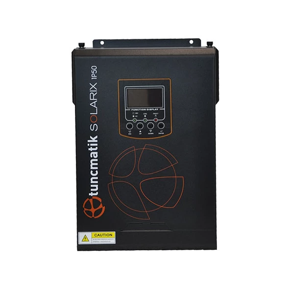 Tunçmatik Solarix 1P50 1kW PWM 50A Şarj Solar Offgrid İnvertör ürün görseli 1