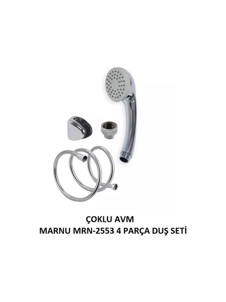 Kapris 4 Parça Duş Başlığı Seti MRN-2553 ürün görseli 1