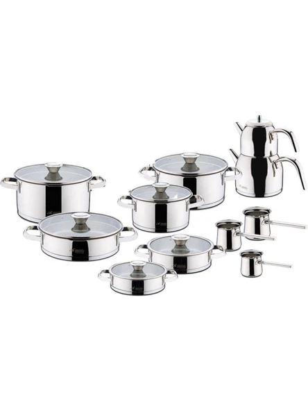 Aryıldız Lilyum Prestige 20 Parça Cam İdeal Set ürün görseli 1