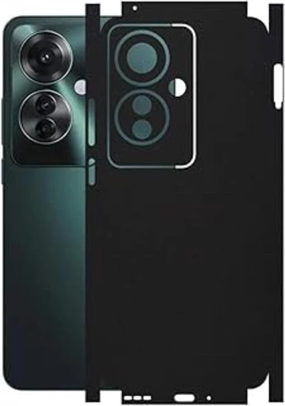 Oppo Reno 11F Mat Siyah Arka Kaplama ürün görseli 1
