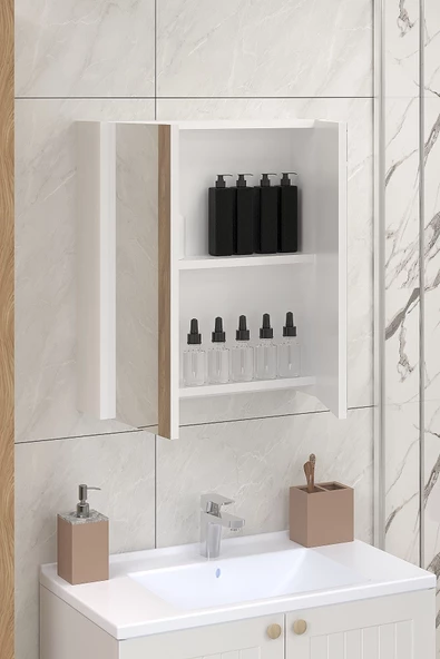 Fly Mobilya Soft Banyo Üst Dolap,banyo Üst Modül - Resim 3