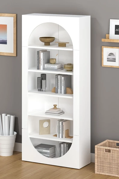 Fly Mobilya ELOİSE KİTAPLIK - FLY172045 - Resim 2
