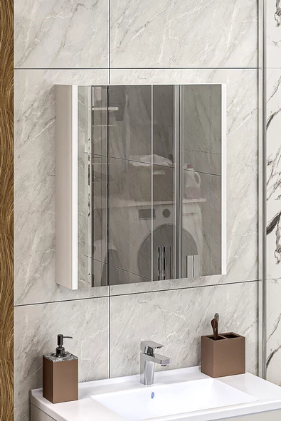 Fly Mobilya Soft Banyo Üst Dolap,banyo Üst Modül - Resim 2