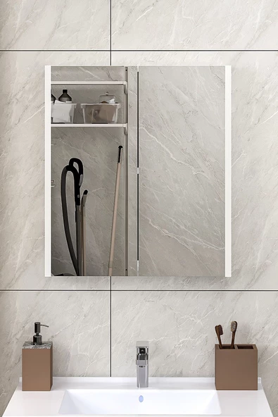 Fly Mobilya Soft Banyo Üst Dolap,banyo Üst Modül ürün görseli 1
