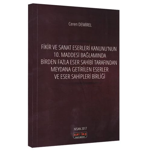 Fikir ve Sanat Eserleri Kanunu - Ceren Demirel ürün görseli 1