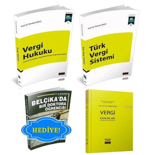 Nurettin Bilici Vergi Hukuku Seti - Savaş Yayınları ürün görseli 1