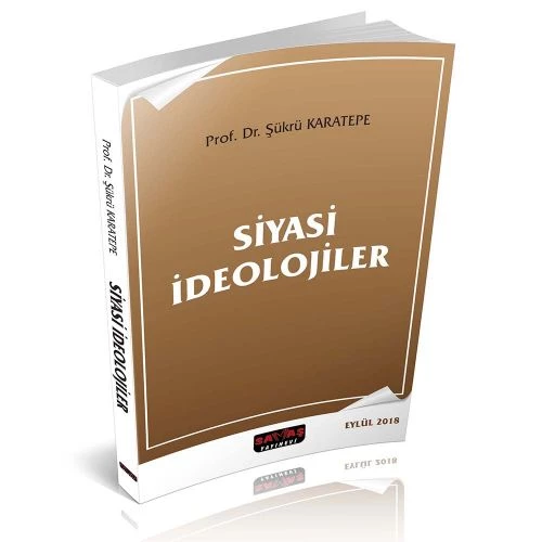 Siyasi İdeolojiler - Şükrü karatepe ürün görseli 1