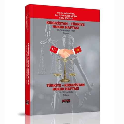 Kırgızistan Türkiye Hukuk Haftası - Mehmet Ünal ürün görseli 1