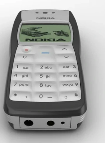Nokia 1100 Tuşlu Cep Telefonu Siyah - Resim 3