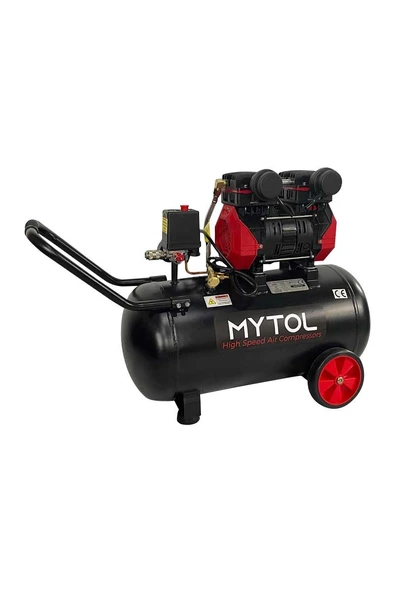 Mytol Myk0501 1.5 Hp Yüksek Hızlı Sessiz 50 Lt Hava Kompresörü ürün görseli 1