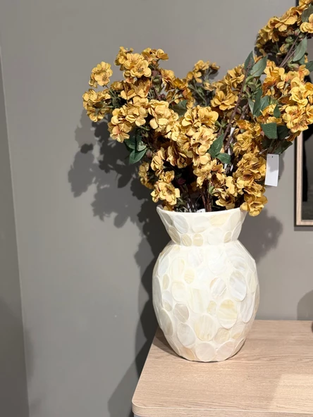 Evdema Vitale Kiraz Çiçegi Yellow Brown Kiraz Çiçek 20*81 AK.JZ0008 ürün görseli 1