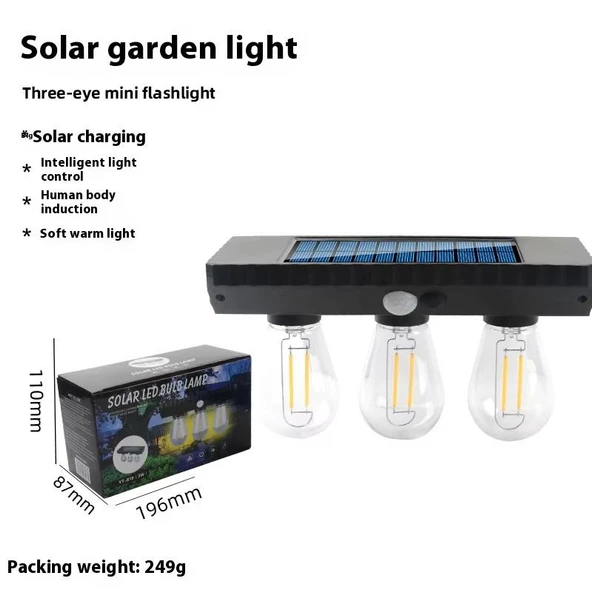 SOLAR LED LAMBA 3W(YT-819) - Resim 6