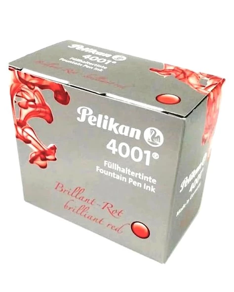 Pelikan 4001 Yazı Mürekkebi Kırmızı 30 ml ürün görseli 1