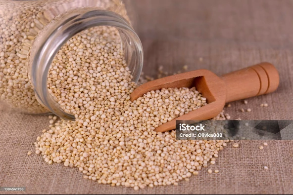 Beyaz Kinoa 1 kg Yerli Üretim, Glutensiz Doğal ve Saf ürün görseli 1