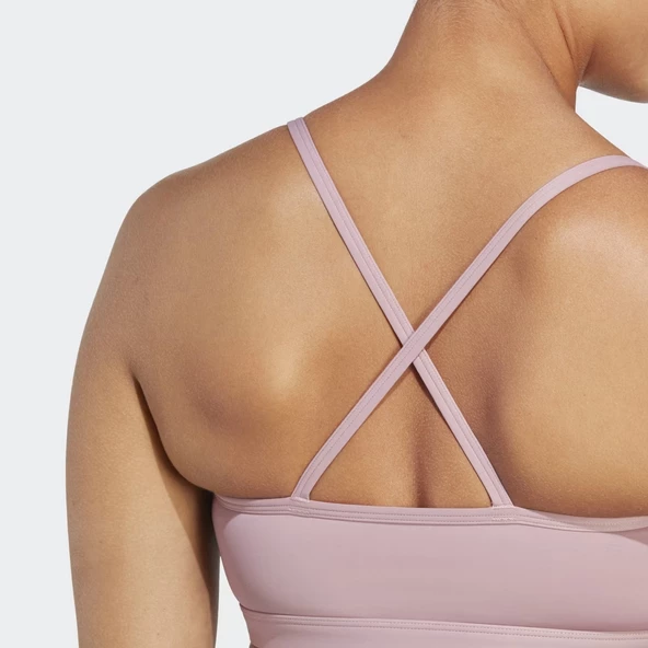 adidas AeroReact Training Light-Support Bra HR2887 - Resim 3