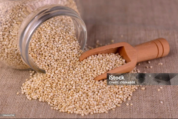 Beyaz Kinoa 500 gr Yerli Üretim, Glutensiz Doğal ve Saf ürün görseli 1