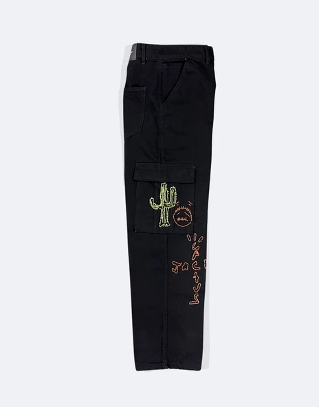 Jack Cactüs Baggy Kargo Designer Pantolon - Resim 4