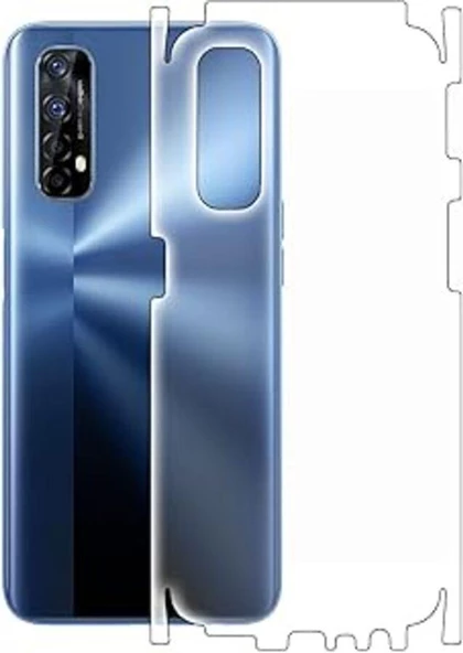 Realme 7 ile Uyumlu MAT TPU Arka Kaplama 360 ürün görseli 1