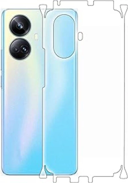 Realme 10 Pro Plus ile Uyumlu MAT TPU Arka Kaplama 360 ürün görseli 1
