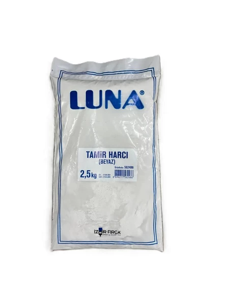 İzmir Fırça Luna Beyaz Tamir Fırçası   2.5kg ürün görseli 1