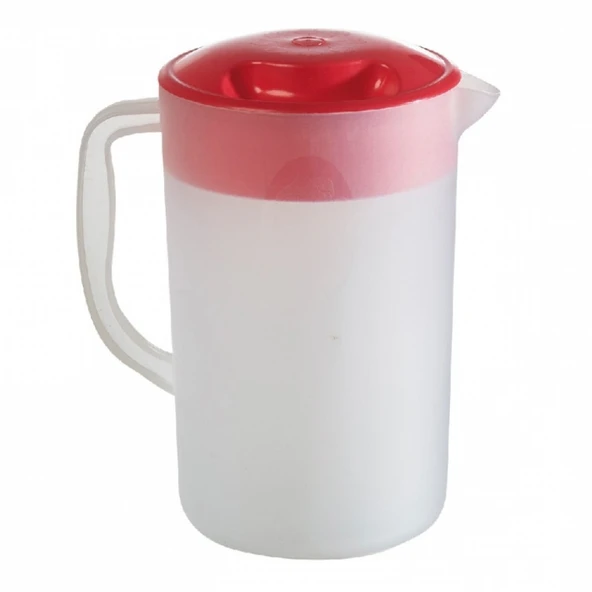 Jumbo Plastik kulplu Sürahi 3 litre - Resim 2