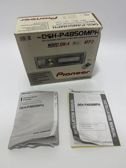 Pioneer DEH-P4850MPH Nostalji Oto Teyp Kutusu (Boş Kutu) ürün görseli 1
