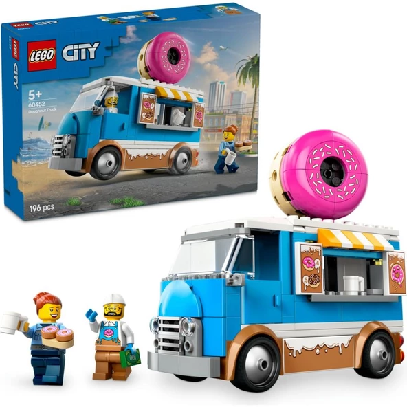 LEGO 60452 City Donut Kamyonu ürün görseli 1